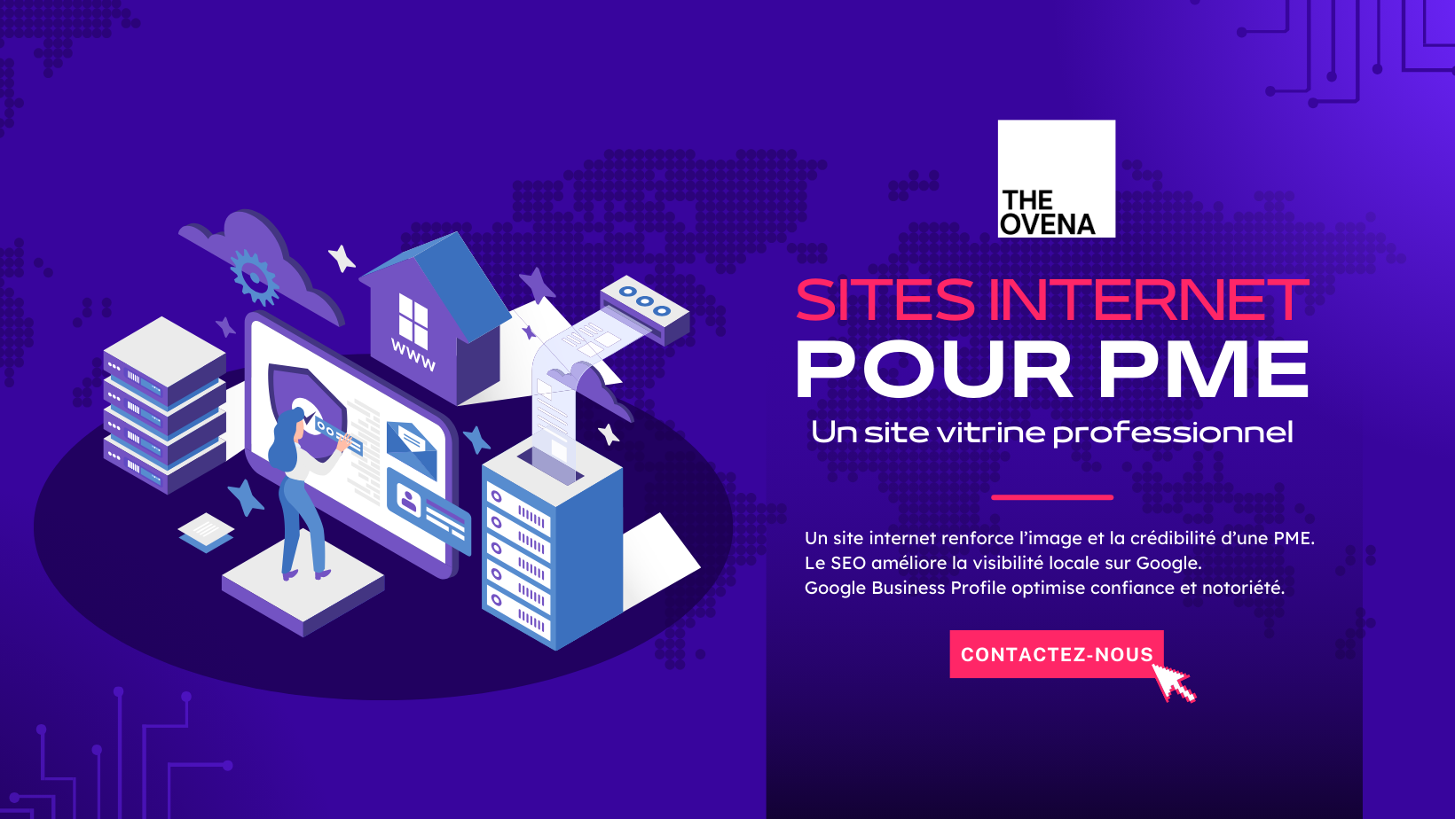 Site internet PME : 10 raisons puissantes qui renforcent votre crédibilité | The Ovena